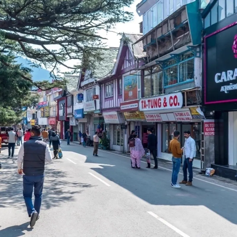 Mall Road Shimla
